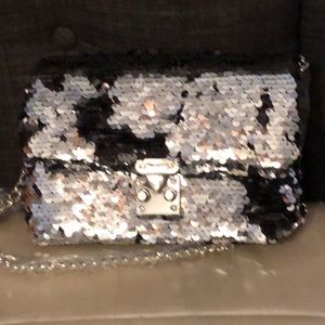 A bedazzle evening bag